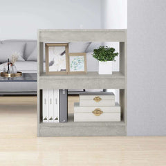 vidaXL Book Cabinet | Concrete Grey | Engineered wood | Medium | Book Cabinet 1