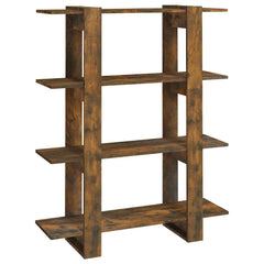vidaXL Book Cabinet | Smoked oak | Engineered wood | Medium | Book Cabinet 2