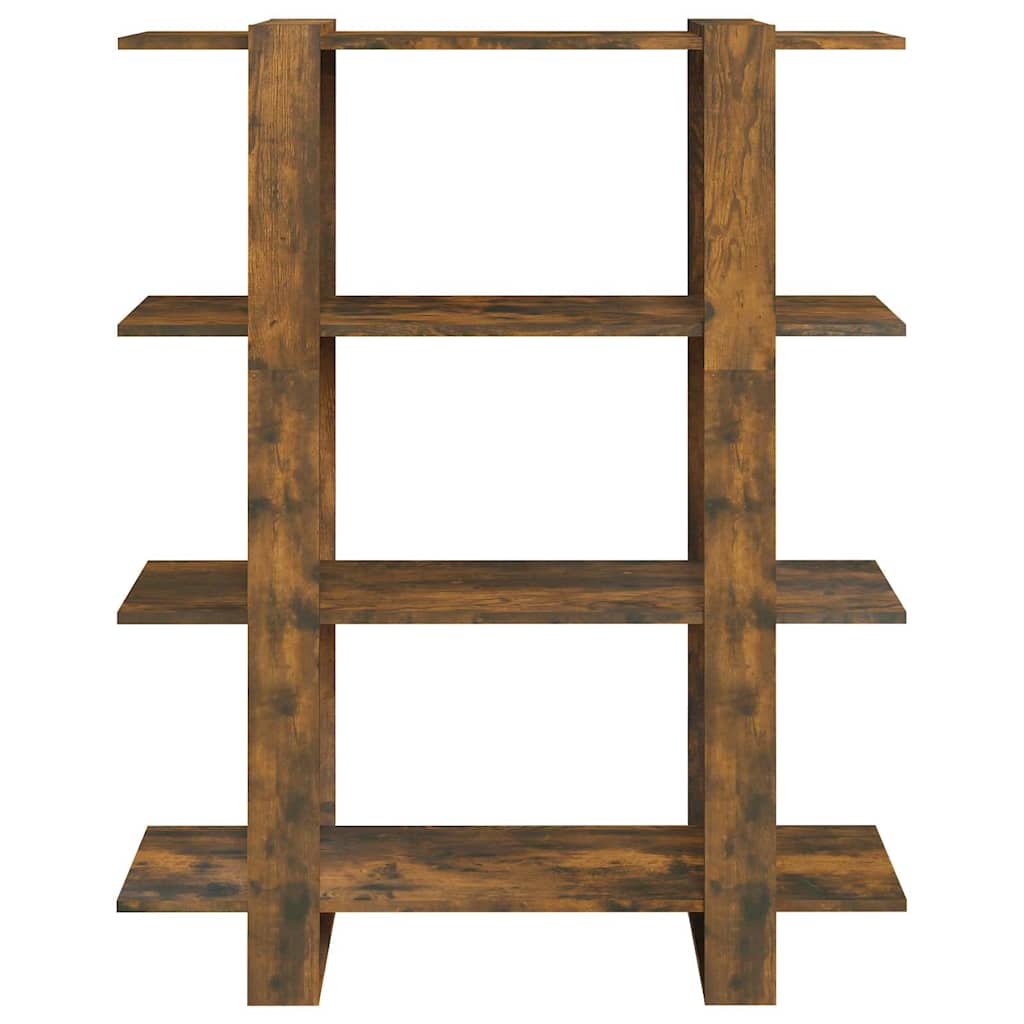 vidaXL Book Cabinet | Smoked oak | Engineered wood | Medium | Book Cabinet 3