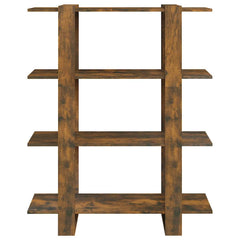 vidaXL Book Cabinet | Smoked oak | Engineered wood | Medium | Book Cabinet 3