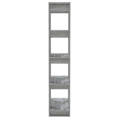vidaXL Book Cabinet | Grey sonoma | Engineered wood | Large | Book Cabinet 6