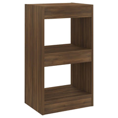 vidaXL Book Cabinet | Brown oak | Engineered wood | 40 x 30 x 72 cm 2