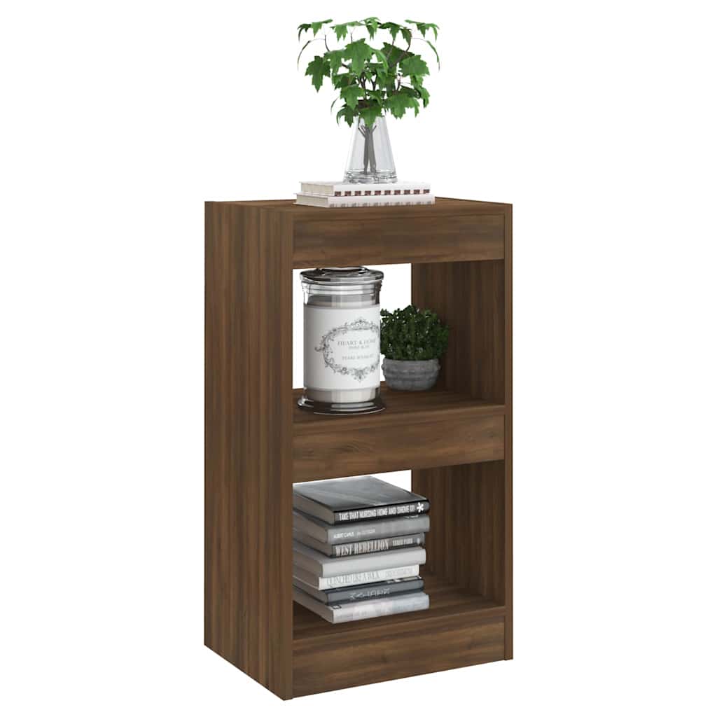 vidaXL Book Cabinet | Brown oak | Engineered wood | 40 x 30 x 72 cm 6