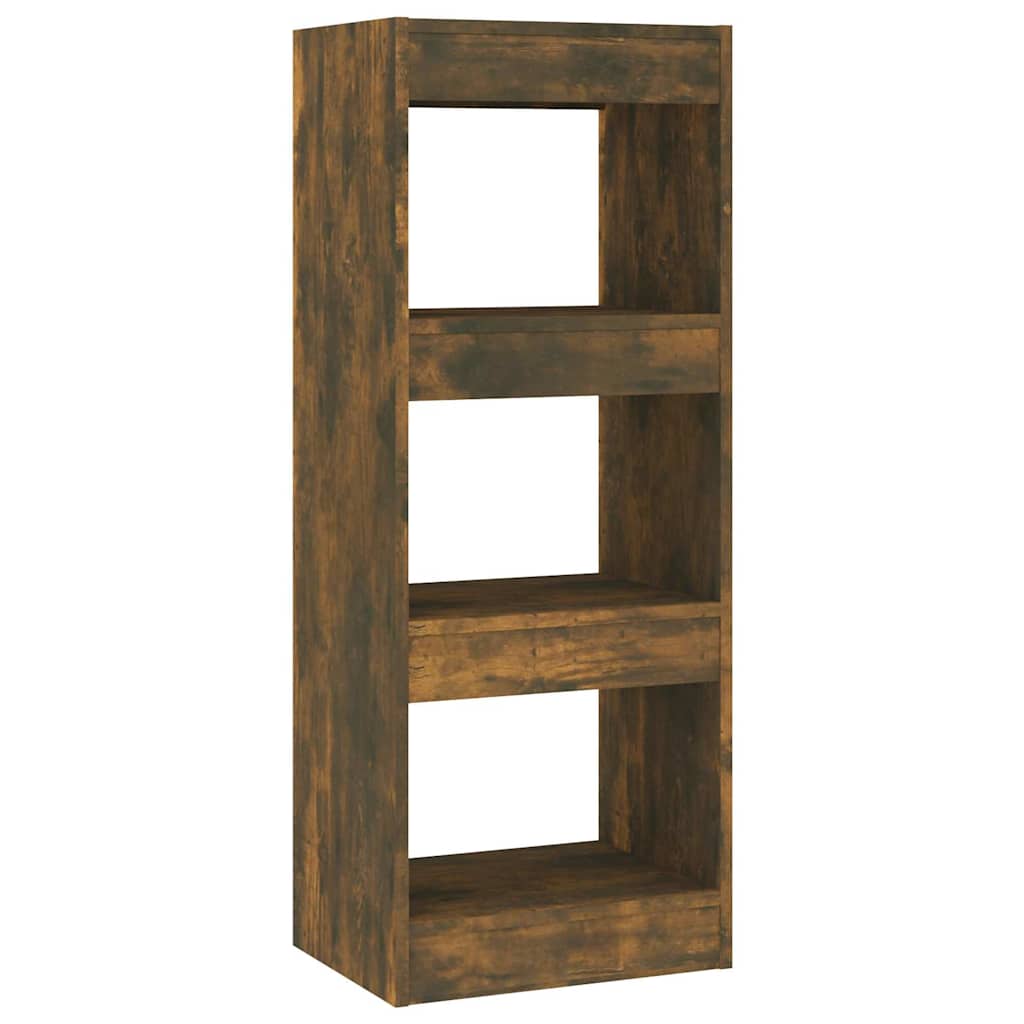 vidaXL Book Cabinet | Smoked Oak | Engineered Wood | Medium | Book Cabinet 2