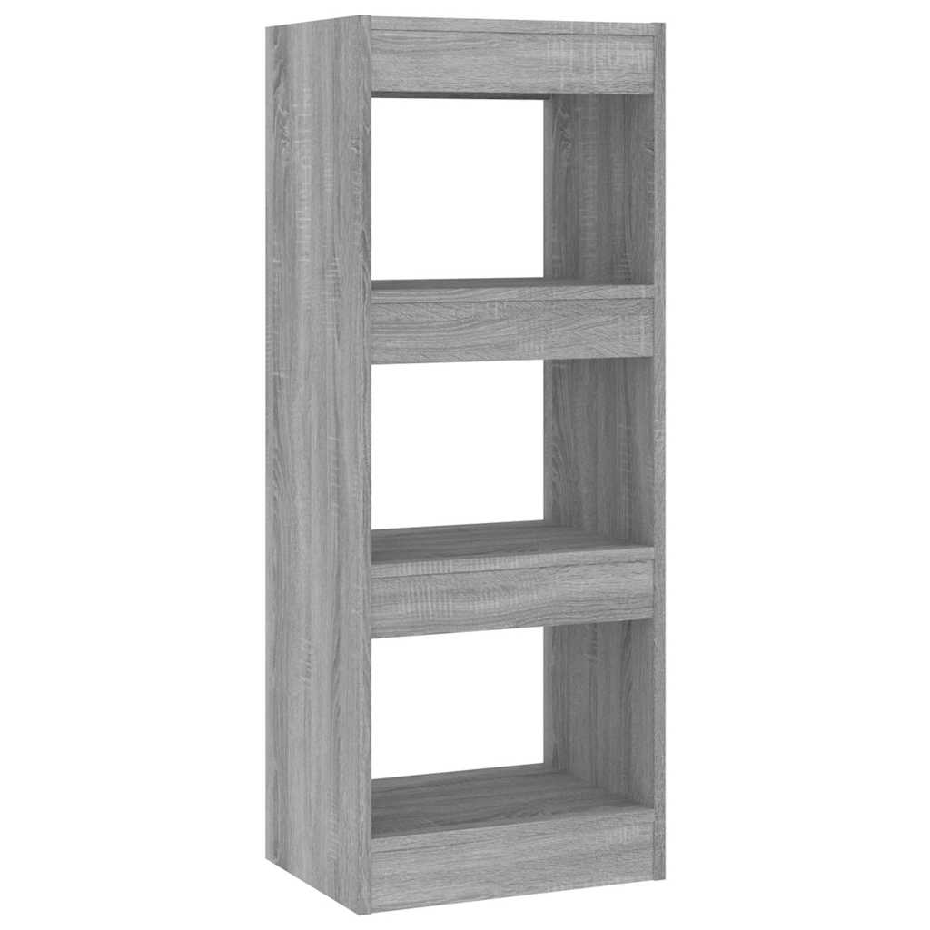 vidaXL Book Cabinet | Grey Sonoma | Engineered wood | Medium | Book Cabinet 2