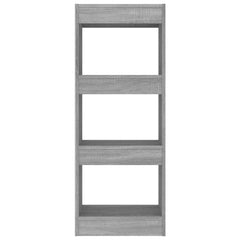 vidaXL Book Cabinet | Grey Sonoma | Engineered wood | Medium | Book Cabinet 4