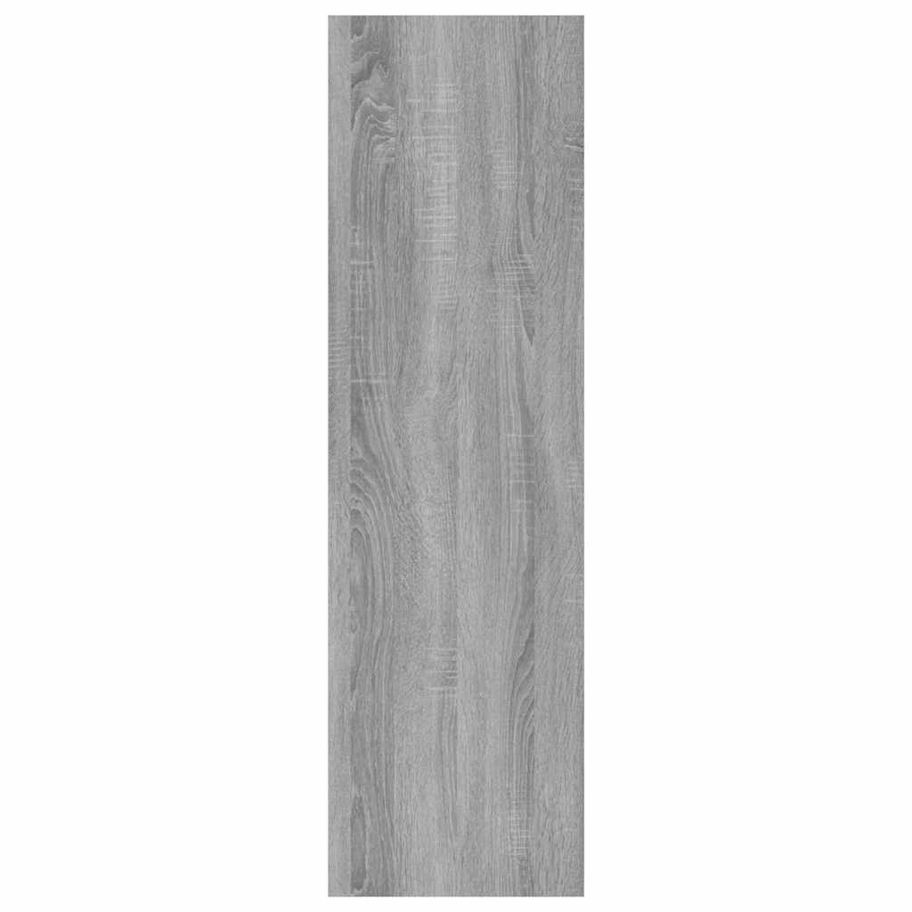 vidaXL Book Cabinet | Grey Sonoma | Engineered wood | Medium | Book Cabinet 5