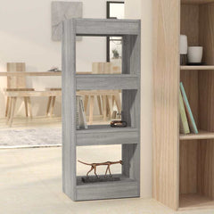 vidaXL Book Cabinet | Grey Sonoma | Engineered wood | Medium | Book Cabinet 1