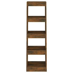 vidaXL Book Cabinet | Smoked Oak | Engineered wood | Moderate | Book Cabinet 3