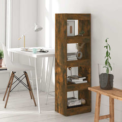 vidaXL Book Cabinet | Smoked Oak | Engineered wood | Moderate | Book Cabinet 1