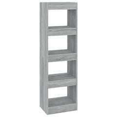 vidaXL Book Cabinet | Grey Sonoma | Engineered Wood | Medium | Book Cabinet 2