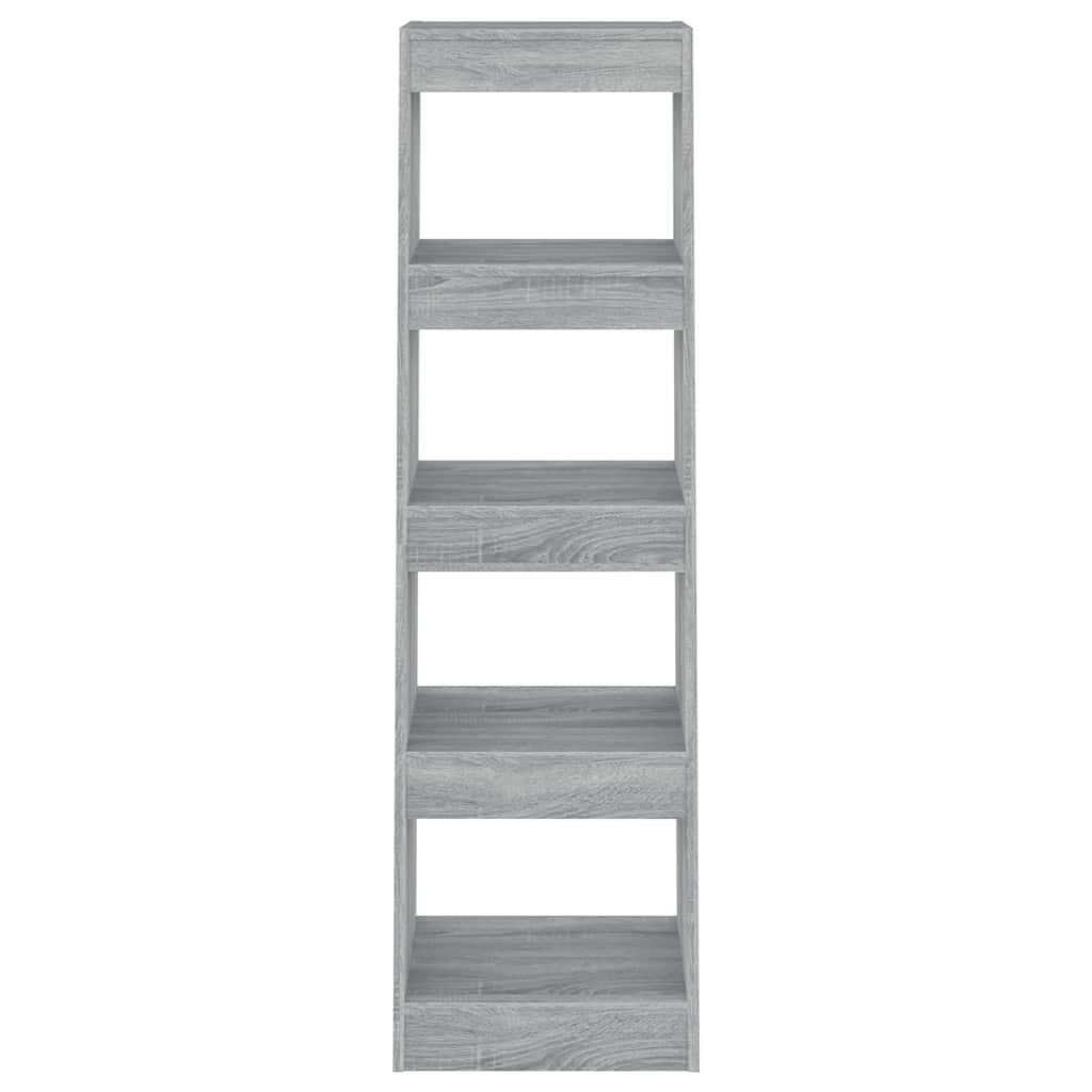 vidaXL Book Cabinet | Grey Sonoma | Engineered Wood | Medium | Book Cabinet 3