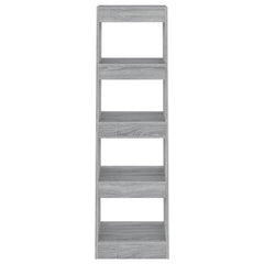 vidaXL Book Cabinet | Grey Sonoma | Engineered Wood | Medium | Book Cabinet 3