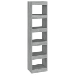 vidaXL Bookcase | Grey Sonoma | Engineered wood | Medium | Bookcase 2