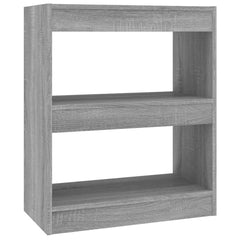 vidaXL Book Cabinet | Grey sonoma | Engineered wood | Medium | Book Cabinet 2