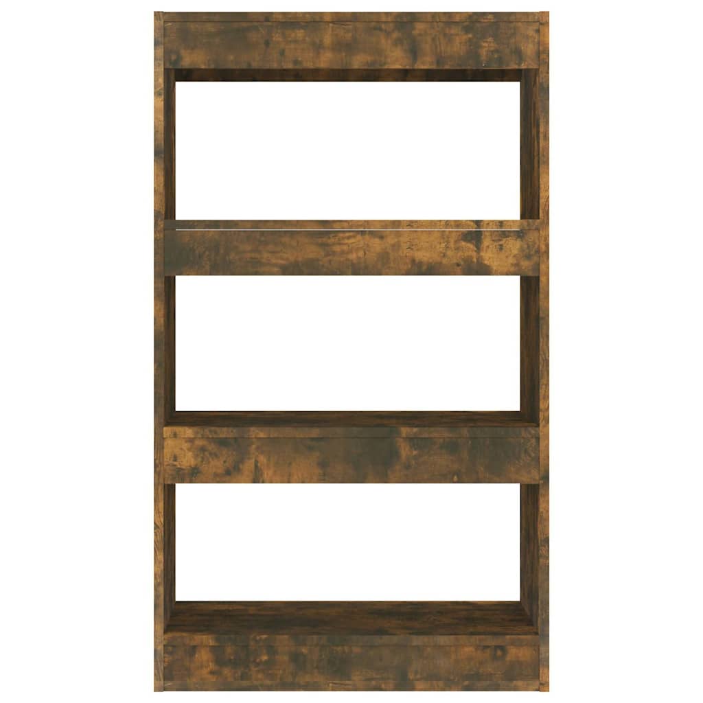 vidaXL Book Cabinet | Smoked oak | Engineered wood | Medium | Book Cabinet 5