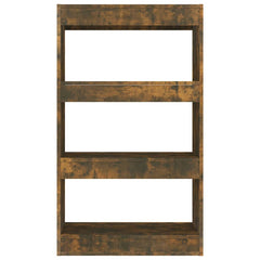 vidaXL Book Cabinet | Smoked oak | Engineered wood | Medium | Book Cabinet 5