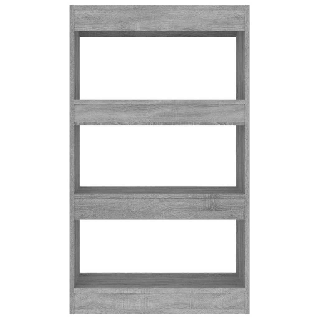 vidaXL Book Cabinet | Grey sonoma | Engineered wood | Medium | Book Cabinet 5