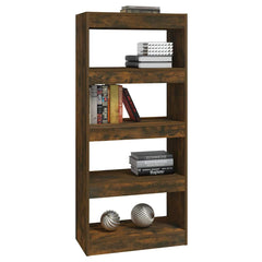 vidaXL Book Cabinet | Smoked Oak | Engineered Wood | Standard | Book Cabinet 3