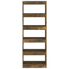vidaXL Book Cabinet | Smoked Oak | Engineered wood | 166 cm Height 5