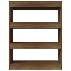 vidaXL Book Cabinet | Brown Oak | Engineered Wood | Medium | Book Cabinet 3