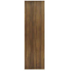 vidaXL Book Cabinet | Brown Oak | Engineered Wood | Medium | Book Cabinet 4
