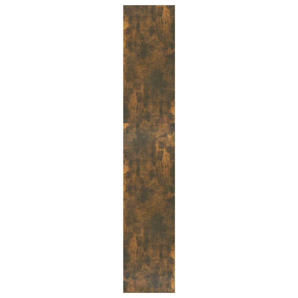 vidaXL Book Cabinet | Smoked oak | Engineered wood | 80 x 30 x 166 cm 6