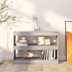 vidaXL Bookcase | Grey sonoma | Engineered wood | 100x30x72 cm 6