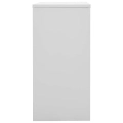 vidaXL Locker Cabinets 5 pcs Light Grey and Green 90x45x92.5 cm Steel 4