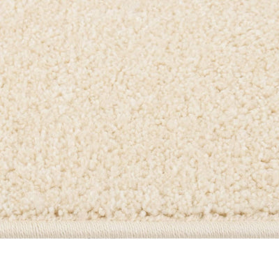 Rug Short Pile 120x170 cm Cream