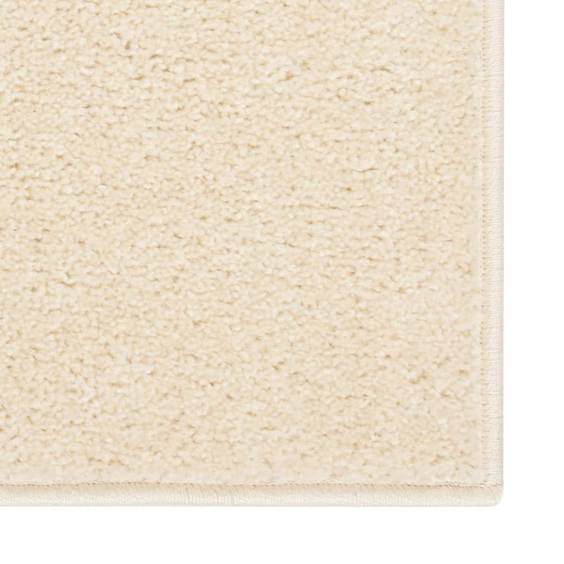 Rug Short Pile 120x170 cm Cream