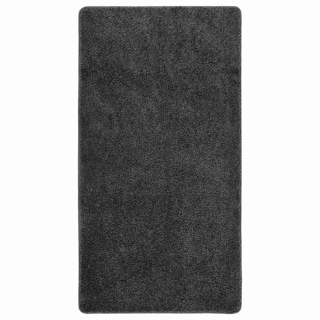 vidaXL Rug | Dark grey | 100% Polypropylene | 80 x 150 cm | Rug | Rectangular 1
