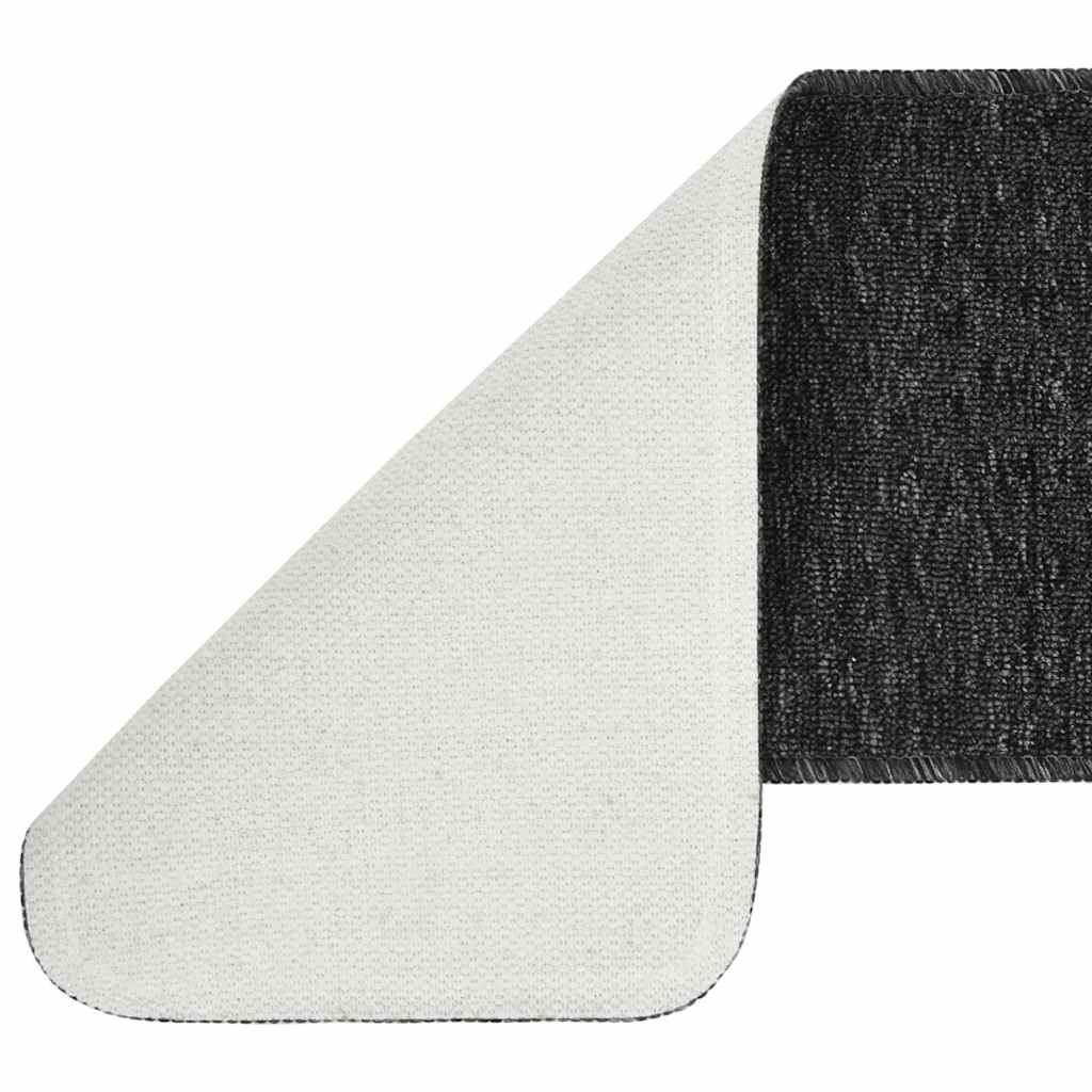 vidaXL Stair Mat | Set of 15 | Anthracite | Polypropylene | 25 x 60 cm 4