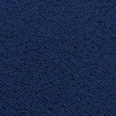 vidaXL Stair Mat | Set of 15 | Navy Blue | 100% Polypropylene | 25 x 60 cm 5