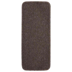 vidaXL Stair Mat | Set of 15 | Brown | 100% PP | 25 x 60 cm | Non-slip 2