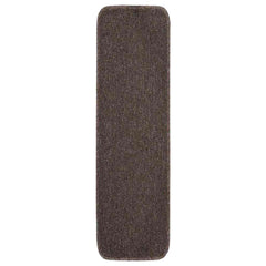 vidaXL Stair Mat | Set of 15 | Brown | 100% PP | 75 x 20 cm | Stair Mat 2