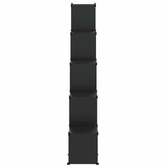vidaXL Storage Cube Organiser | Black | PP Plastic, Steel | Large | Stackable 6
