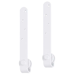 vidaXL Mini Sliding Cabinet Door Kit Carbon Steel White 152 cm 5