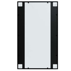vidaXL Mirror | Black | Metal, Glass | 100x60 cm | Mirror | Rectangular 5