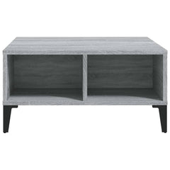 vidaXL Coffee Table | Grey sonoma | Engineered wood, metal | Medium 3