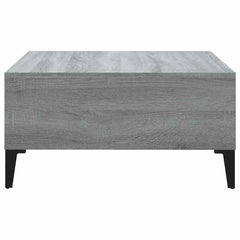 vidaXL Coffee Table | Grey sonoma | Engineered wood, metal | Medium 4
