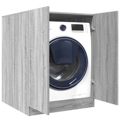 Washing Machine Cabinet 70,5x71,5x91,5 cm Grey sonoma