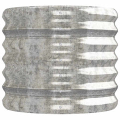 vidaXL Garden Raised Bed Galvanised Steel 152x40x36 cm Silver 4