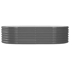 vidaXL Garden Raised Bed | Anthracite | Powder-coated steel 3