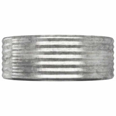 vidaXL Garden Raised Bed | Silver | Powder-coated steel 4