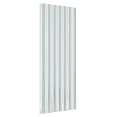 vidaXL Roof Panels 12 pcs Galvanised Steel Green 100x36 cm 5