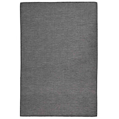 vidaXL Outdoor Flatweave Rug 120x170 cm Grey 1