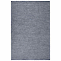 vidaXL Outdoor Flatweave Rug 120x170 cm Blue 1