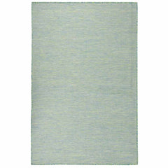 vidaXL Outdoor Flatweave Rug 100x200 cm Turquoise 1