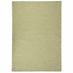 vidaXL Outdoor Flatweave Rug 160x230 cm Green 1